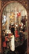 WEYDEN, Rogier van der Seven Sacraments Sweden oil painting artist